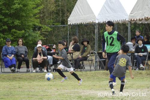 岩戸サッカースポーツ少年団の「創立４０周年記念大会」